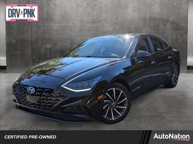 used 2021 Hyundai Sonata car, priced at $22,868