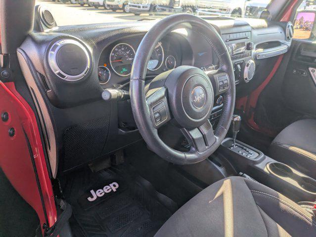 used 2013 Jeep Wrangler Unlimited car, priced at $15,999