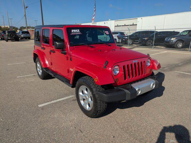 used 2013 Jeep Wrangler Unlimited car, priced at $15,999