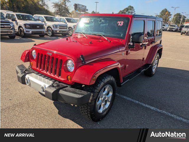 used 2013 Jeep Wrangler Unlimited car, priced at $15,999
