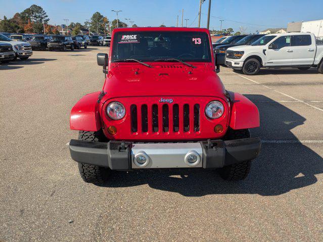 used 2013 Jeep Wrangler Unlimited car, priced at $15,999