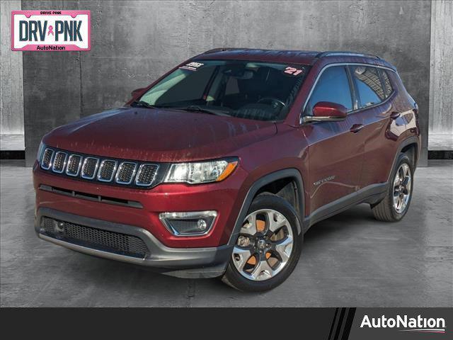 used 2021 Jeep Compass car, priced at $16,469