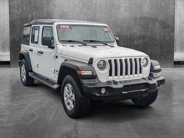 used 2020 Jeep Wrangler Unlimited car, priced at $25,931