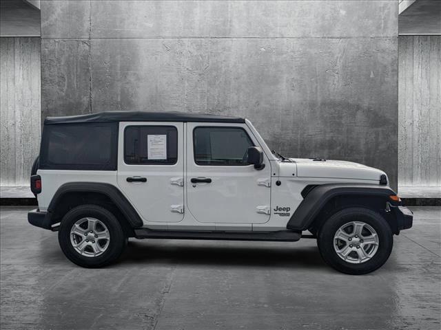 used 2020 Jeep Wrangler Unlimited car, priced at $25,931