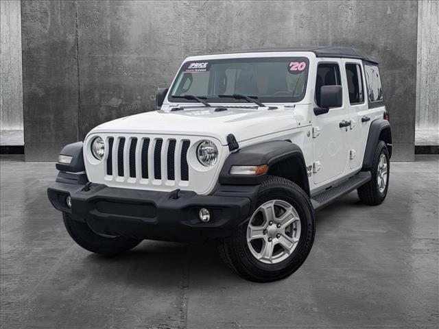 used 2020 Jeep Wrangler Unlimited car, priced at $25,931