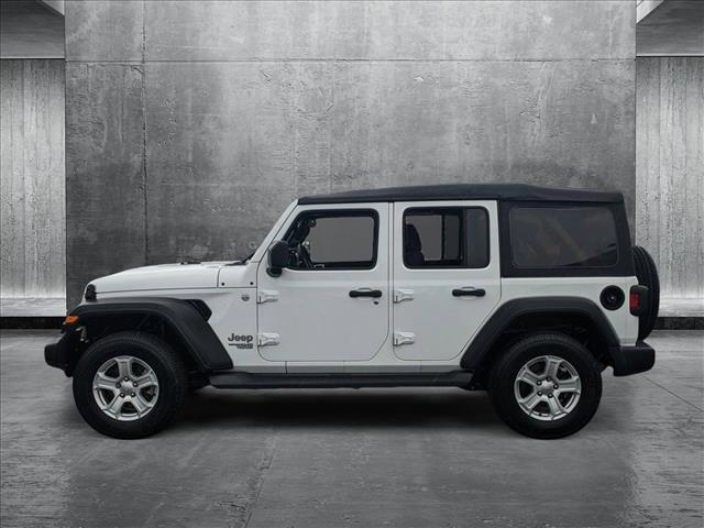 used 2020 Jeep Wrangler Unlimited car, priced at $25,931