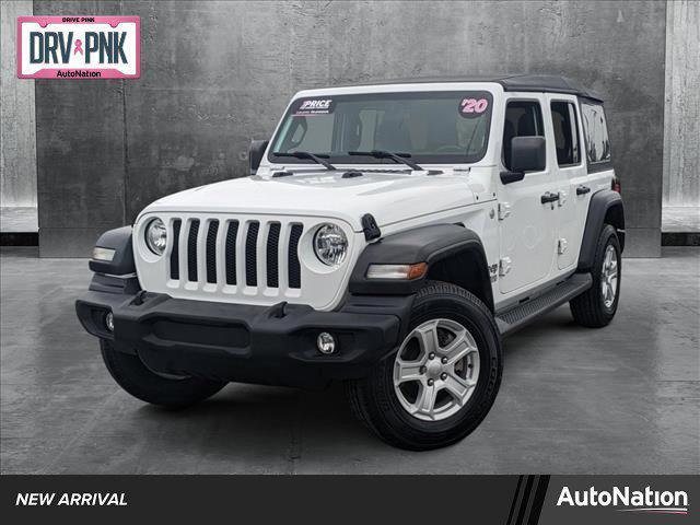 used 2020 Jeep Wrangler Unlimited car, priced at $25,931