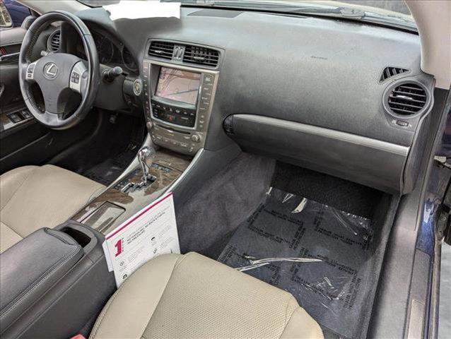 used 2012 Lexus IS 250C car, priced at $15,995