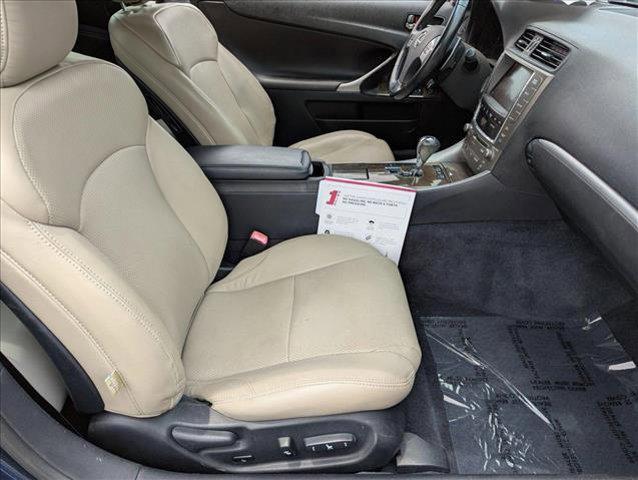 used 2012 Lexus IS 250C car, priced at $15,995