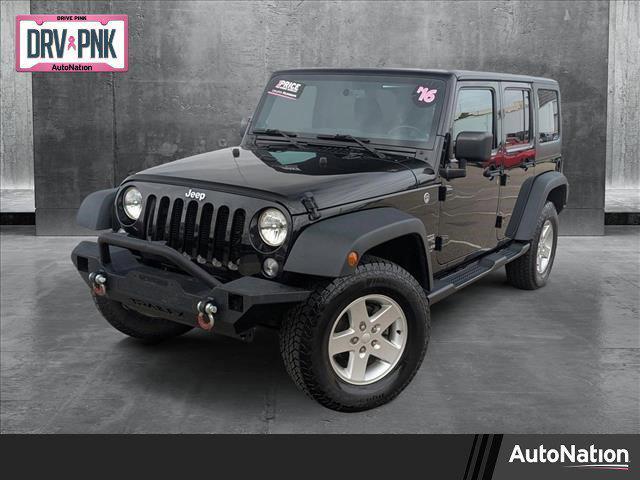 used 2016 Jeep Wrangler Unlimited car, priced at $19,999