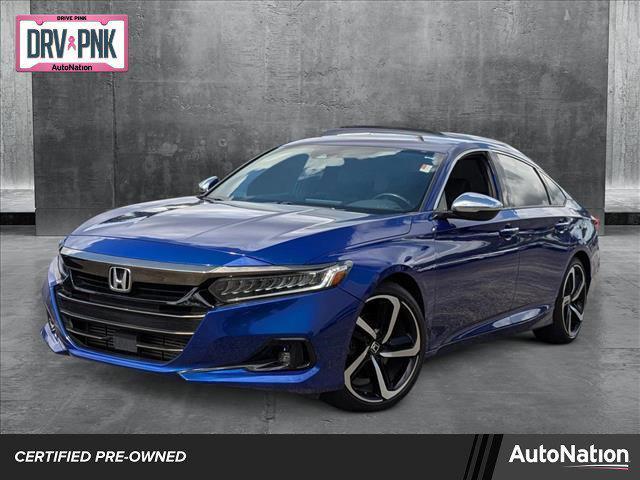 used 2021 Honda Accord car, priced at $24,978