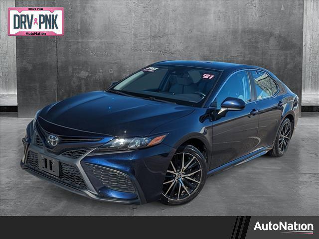 used 2021 Toyota Camry car, priced at $24,978