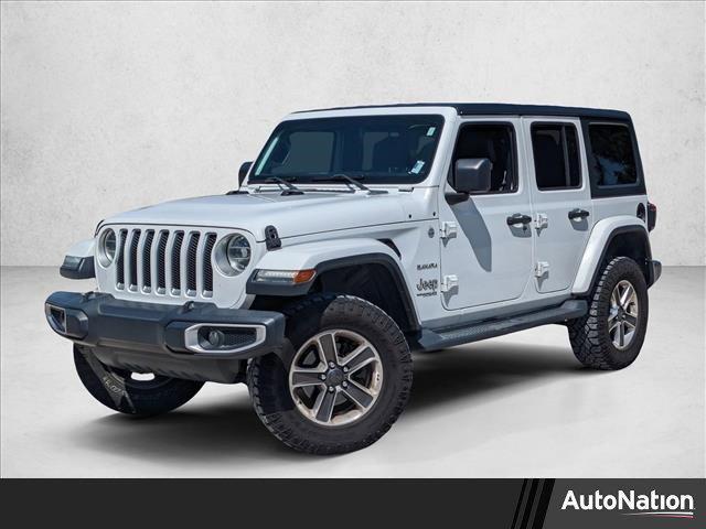 used 2018 Jeep Wrangler Unlimited car, priced at $20,494