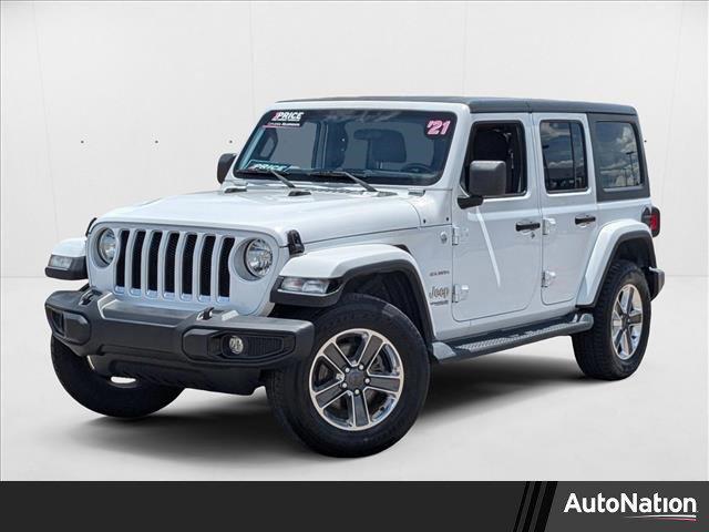 used 2021 Jeep Wrangler Unlimited car, priced at $23,698