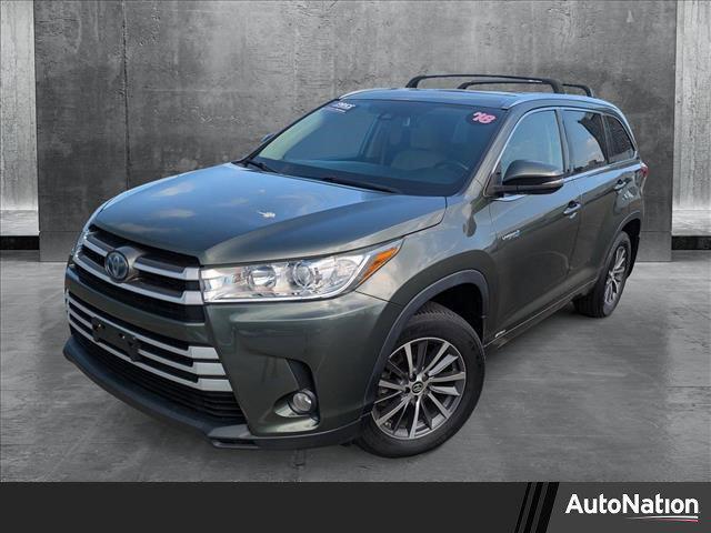 used 2018 Toyota Highlander Hybrid car, priced at $20,749