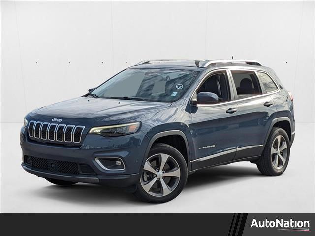 used 2021 Jeep Cherokee car, priced at $19,699