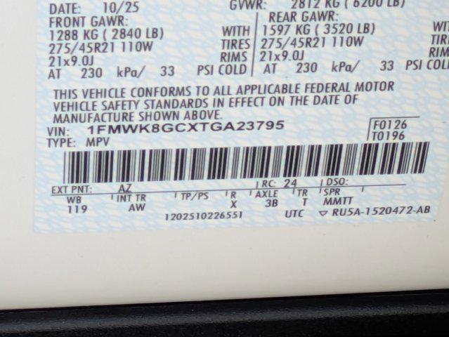 new 2026 Ford Explorer car, priced at $63,135