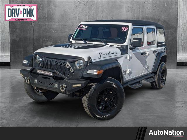 used 2019 Jeep Wrangler Unlimited car, priced at $23,240