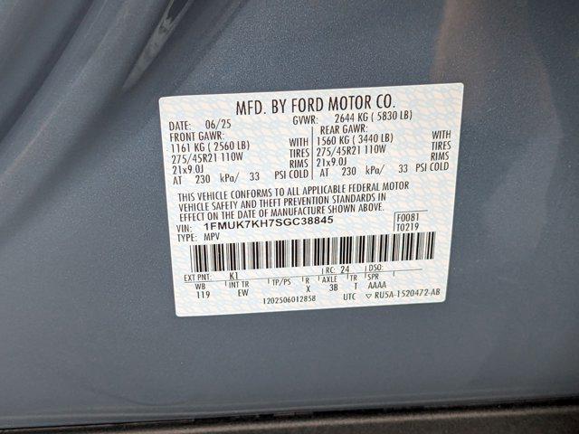 new 2025 Ford Explorer car, priced at $45,513
