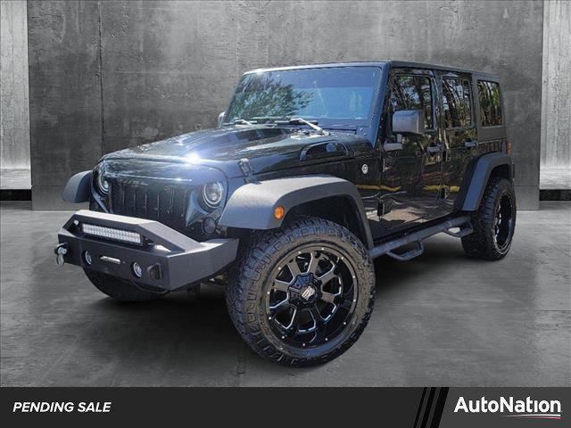 used 2017 Jeep Wrangler Unlimited car, priced at $19,798