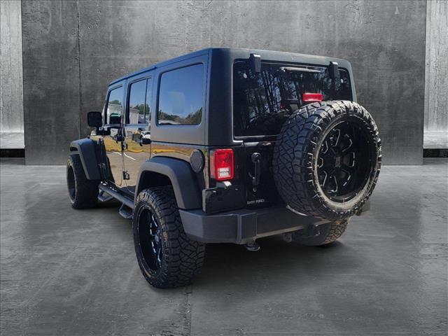 used 2017 Jeep Wrangler Unlimited car, priced at $19,798