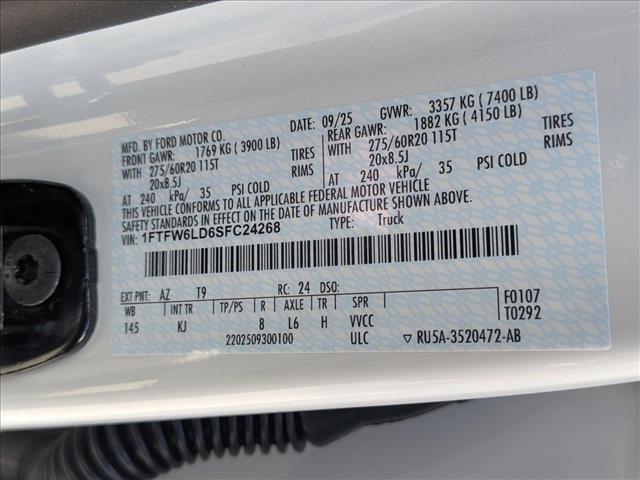 new 2025 Ford F-150 car, priced at $73,349