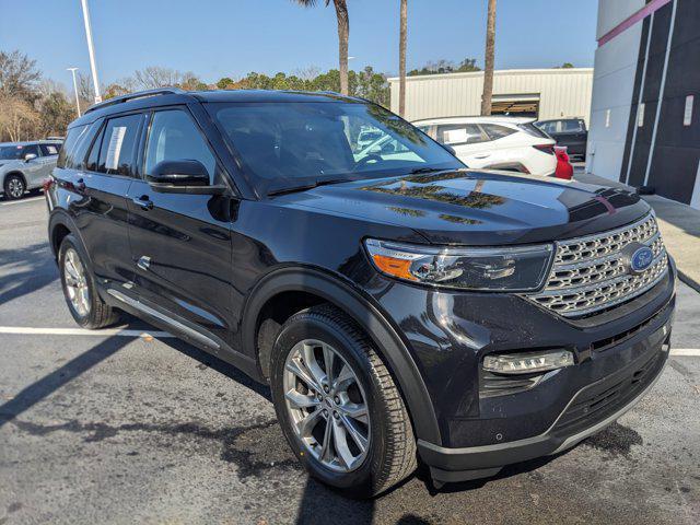 used 2022 Ford Explorer car, priced at $25,652