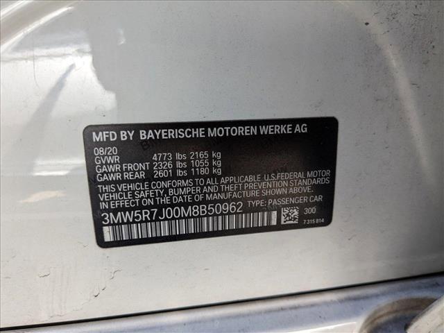 used 2021 BMW 330 car, priced at $24,909