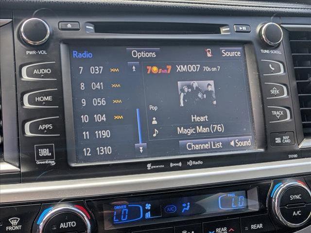 used 2017 Toyota Highlander car, priced at $17,999