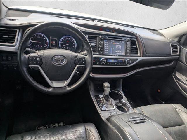 used 2017 Toyota Highlander car, priced at $17,999