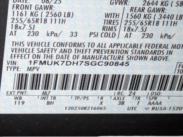 new 2025 Ford Explorer car, priced at $39,091