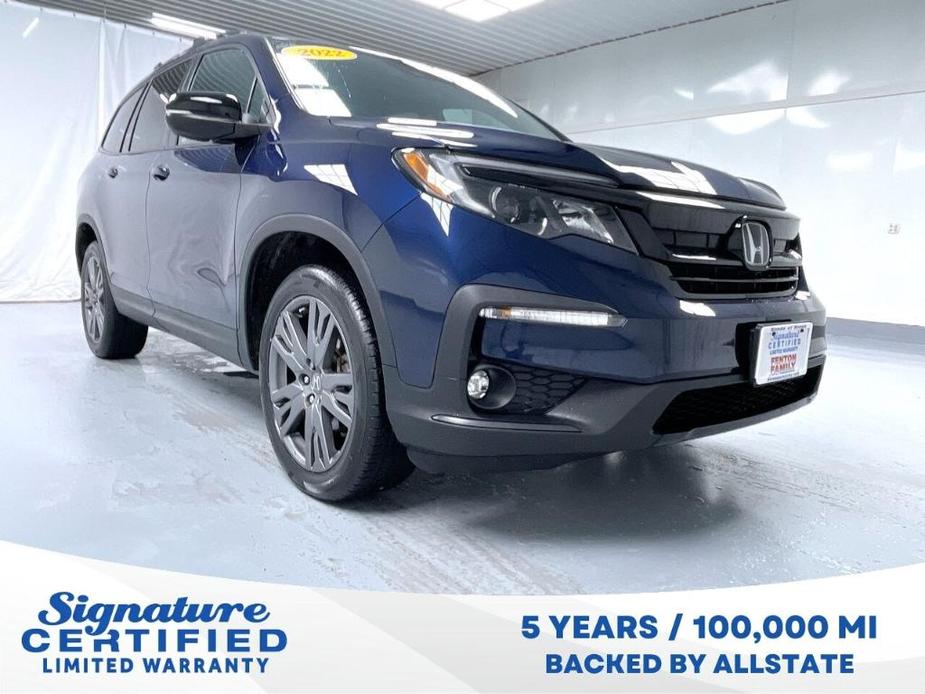 used 2022 Honda Pilot car, priced at $32,900