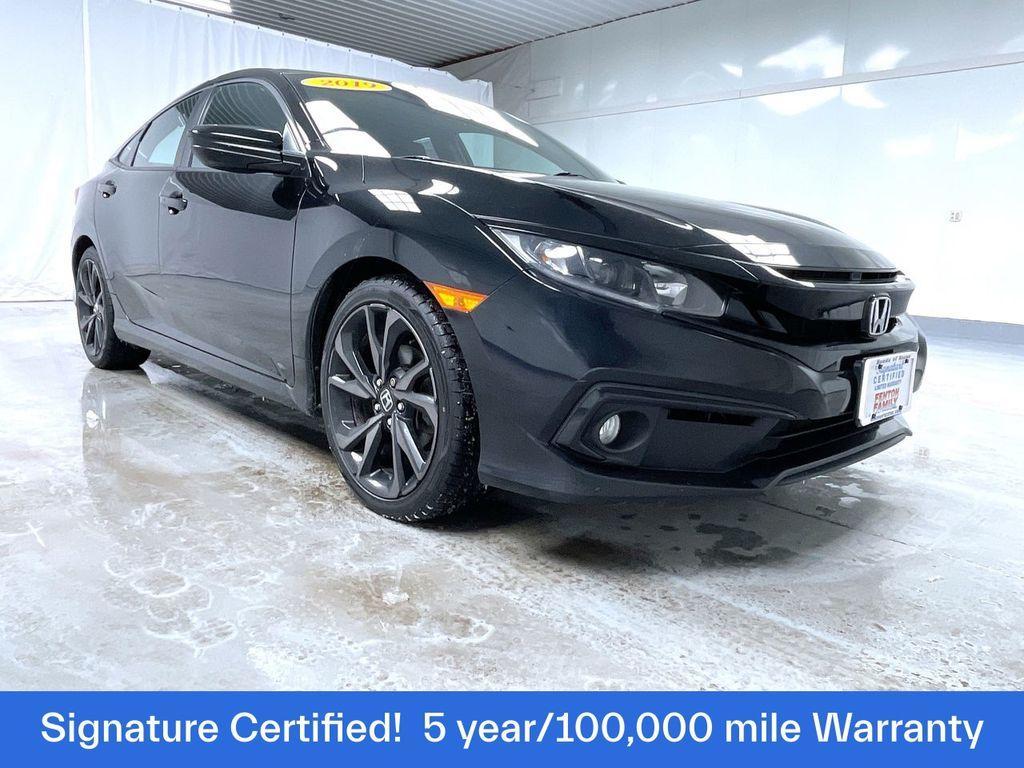 used 2019 Honda Civic car, priced at $21,000