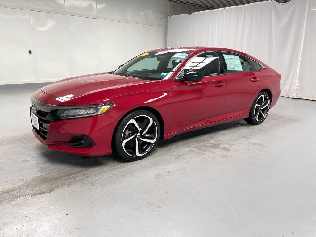 used 2021 Honda Accord car, priced at $27,877