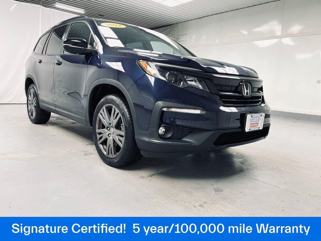 used 2022 Honda Pilot car, priced at $30,899