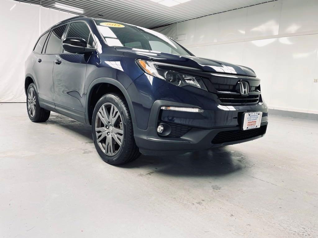 used 2022 Honda Pilot car, priced at $31,900