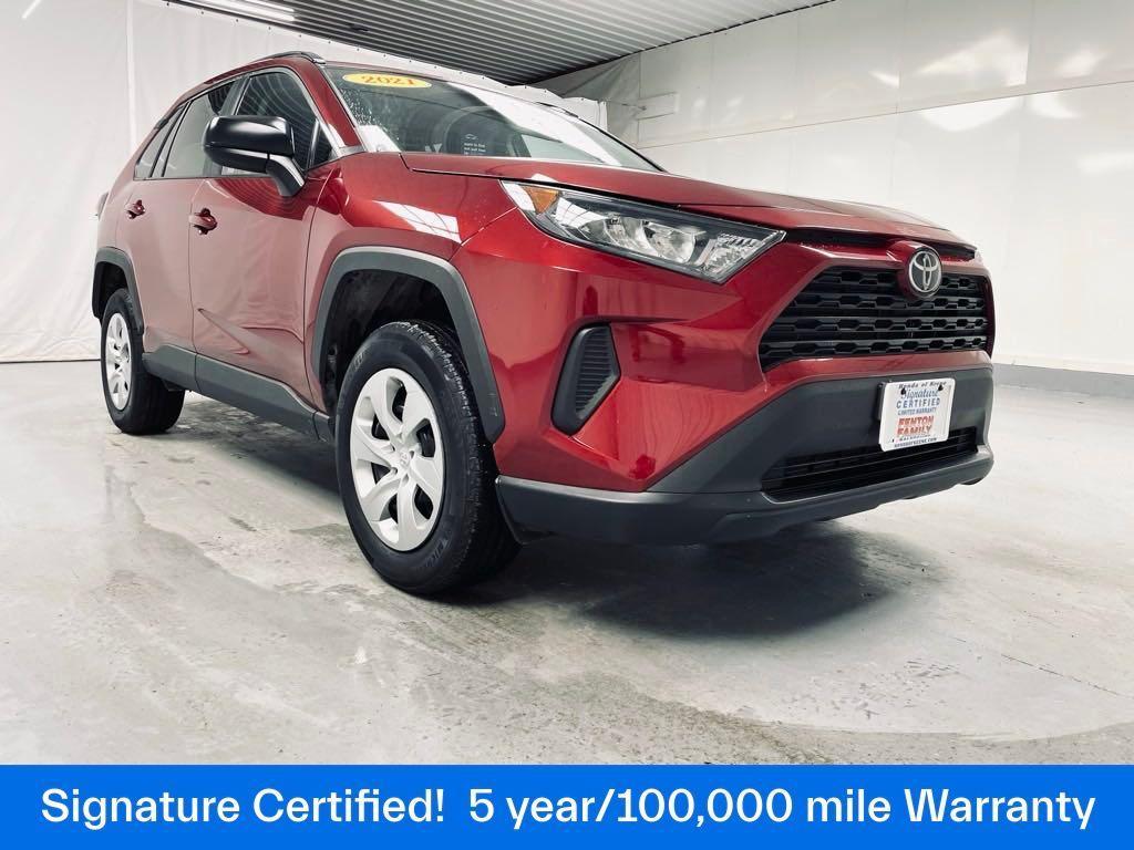 used 2021 Toyota RAV4 car, priced at $28,456