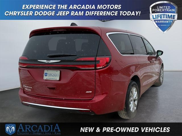 new 2025 Chrysler Pacifica car, priced at $44,635