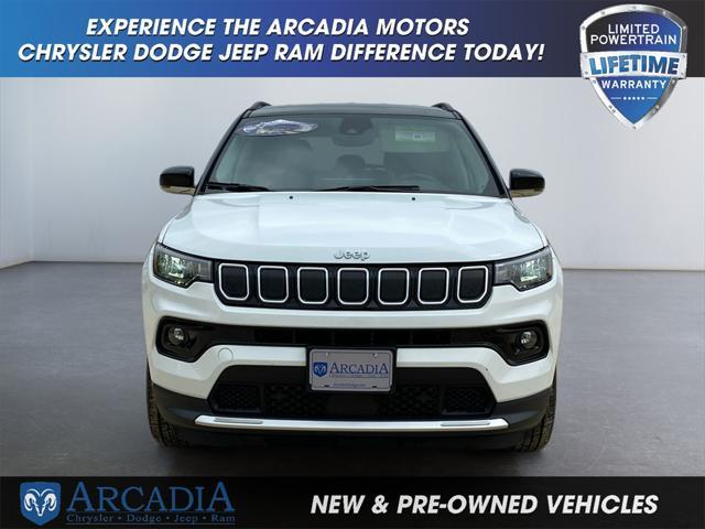 used 2022 Jeep Compass car, priced at $24,500
