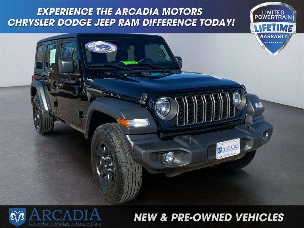 used 2025 Jeep Wrangler car, priced at $37,199
