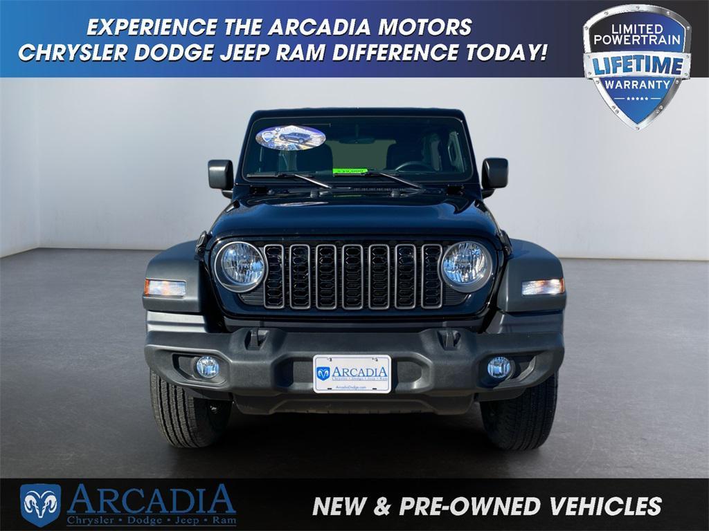 used 2025 Jeep Wrangler car, priced at $37,199