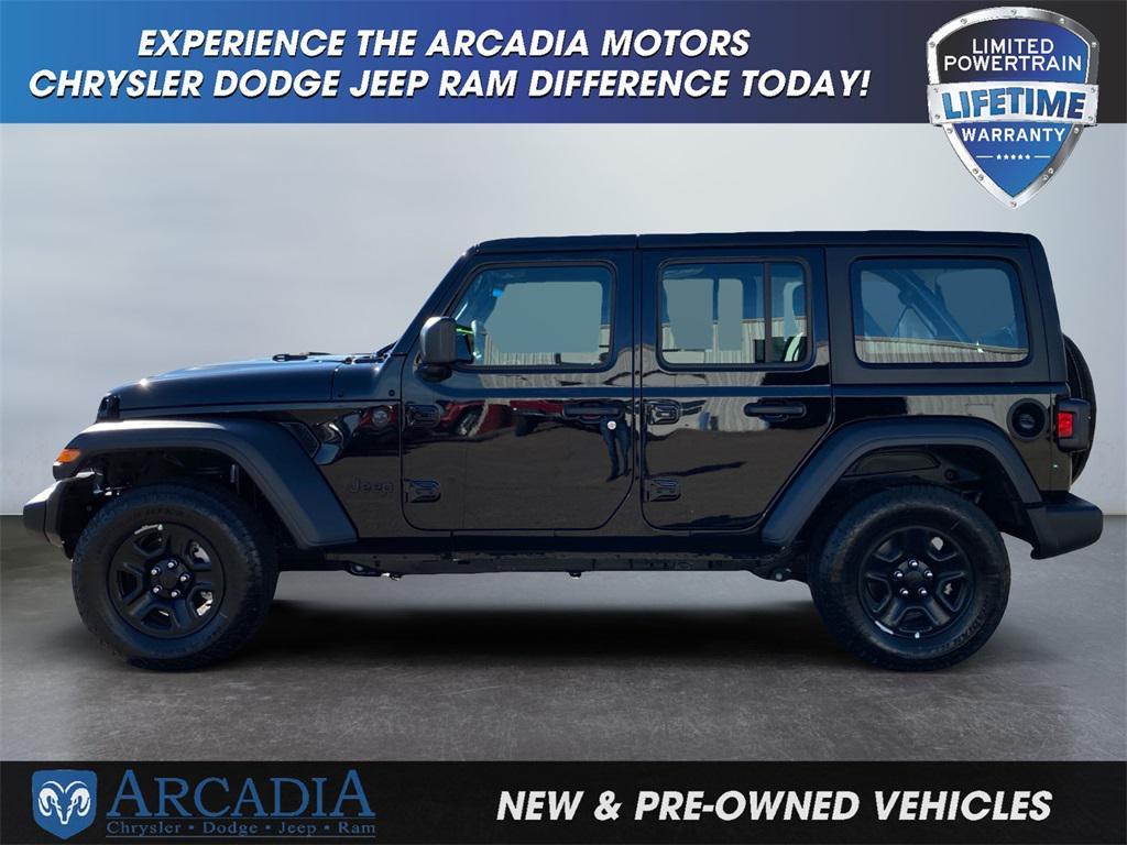 used 2025 Jeep Wrangler car, priced at $37,199