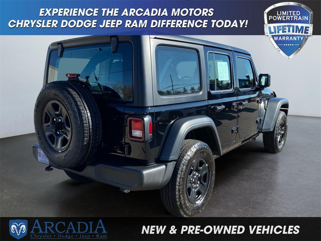 used 2025 Jeep Wrangler car, priced at $37,199