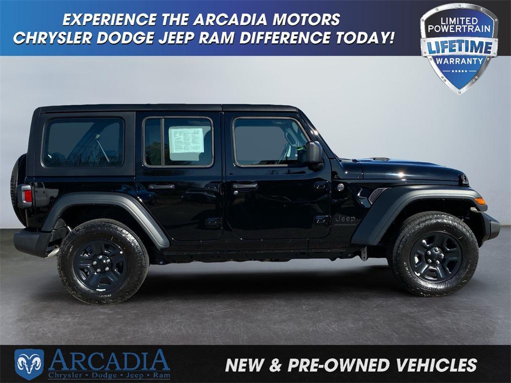 used 2025 Jeep Wrangler car, priced at $37,199