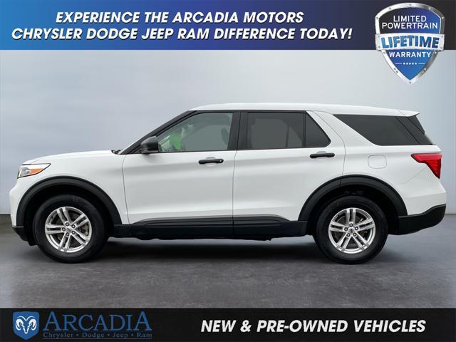 used 2022 Ford Explorer car, priced at $27,605
