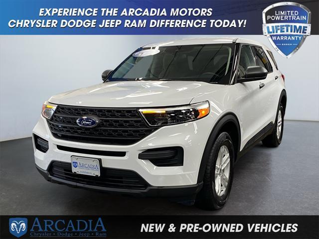 used 2022 Ford Explorer car, priced at $27,605