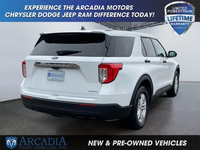 used 2022 Ford Explorer car, priced at $27,605