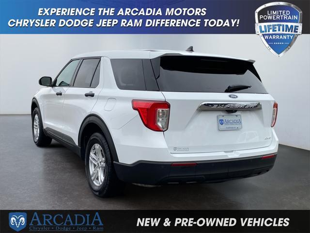 used 2022 Ford Explorer car, priced at $27,605