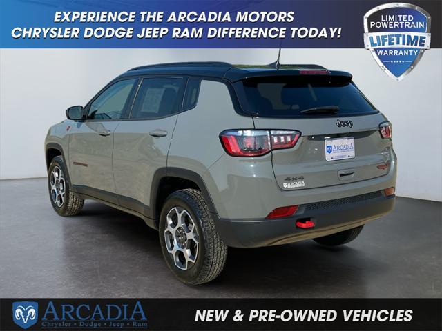 used 2022 Jeep Compass car, priced at $25,500