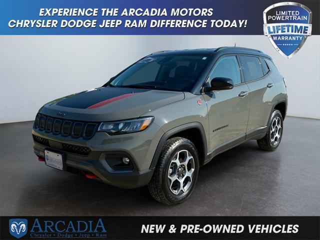 used 2022 Jeep Compass car, priced at $25,500